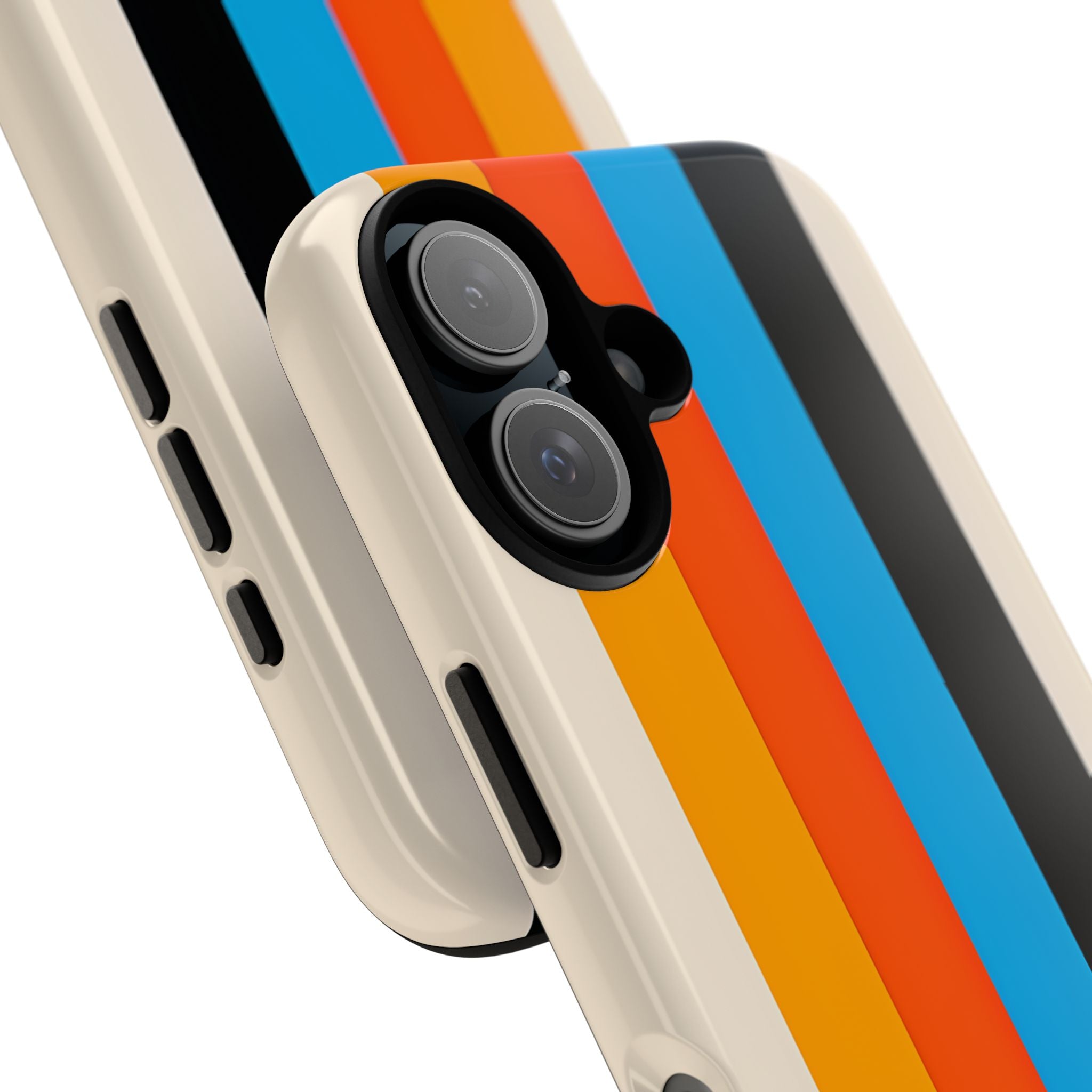 Vivid Stripe Harmony iPhone 16 Plus Case - Tough