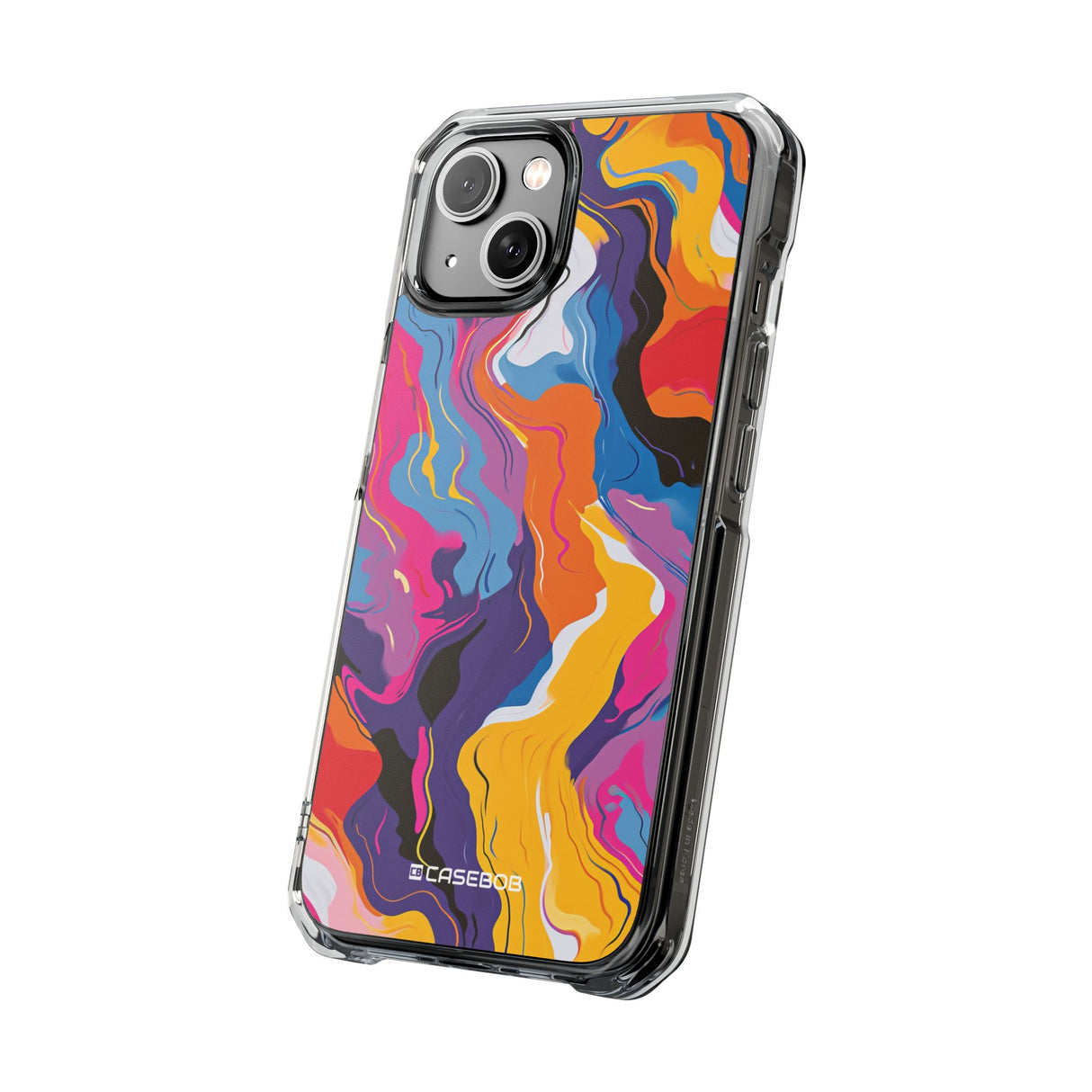 Bold Bright Pantone | Phone Case for iPhone (Clear Impact Case - Magnetic)