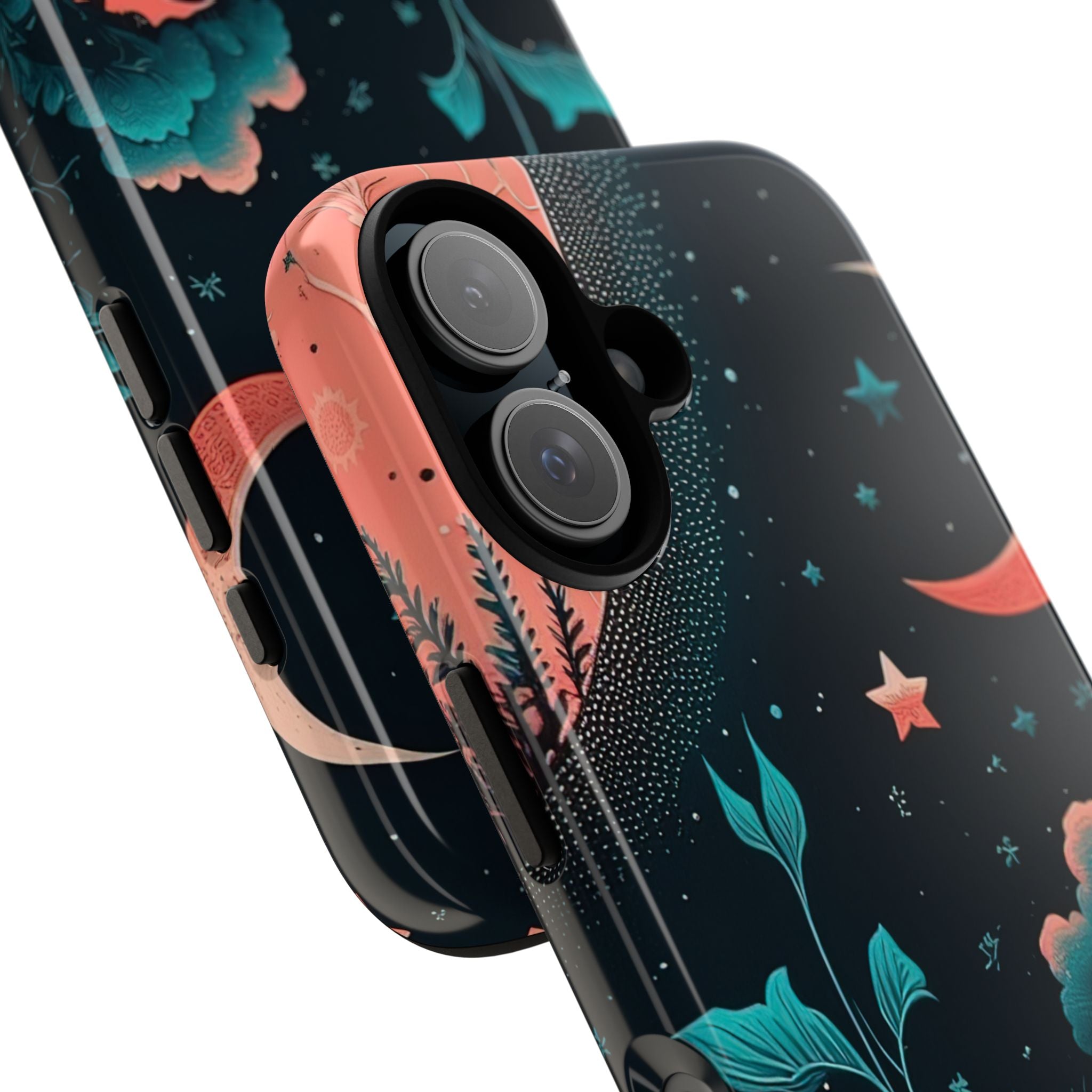 Cosmic Floral Dreams - iPhone Case