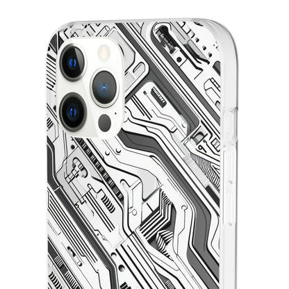 Techno Circuitry | Flexible Phone Case for iPhone