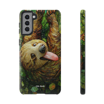 Sloth Hangs Playfully - Samsung Case
