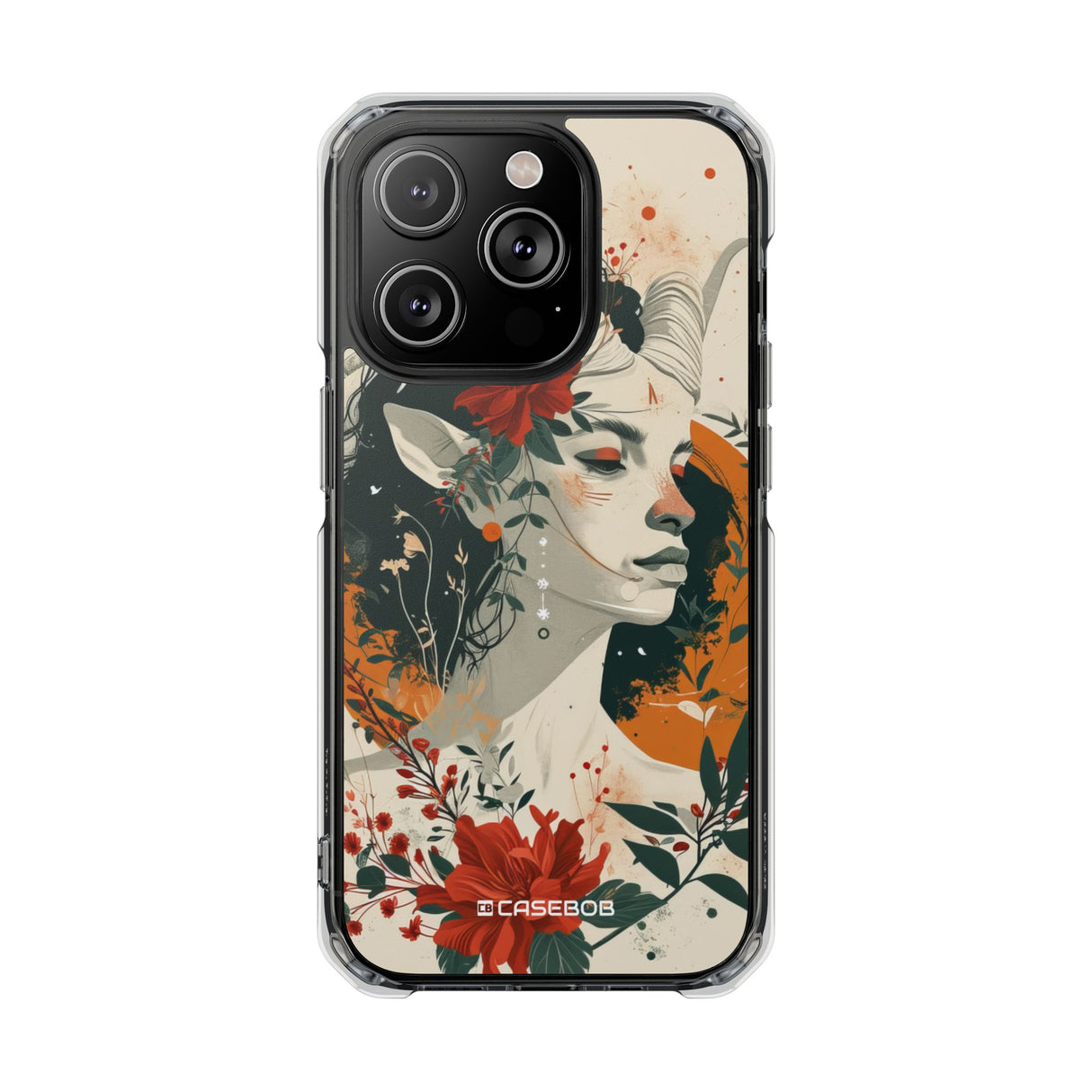 Faun Enchantment - Phone Case for iPhone (Clear Impact - Magnetic)