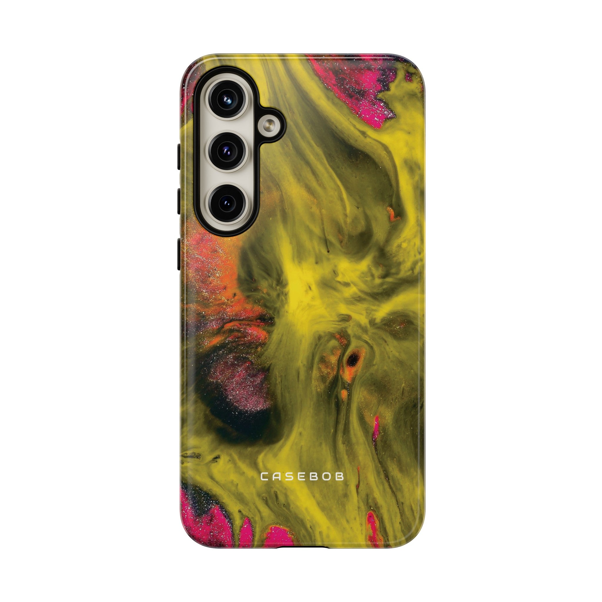 Yellow Ink Art - Protective Phone Case