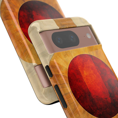 Warm Circles Embrace - Google Pixel Case