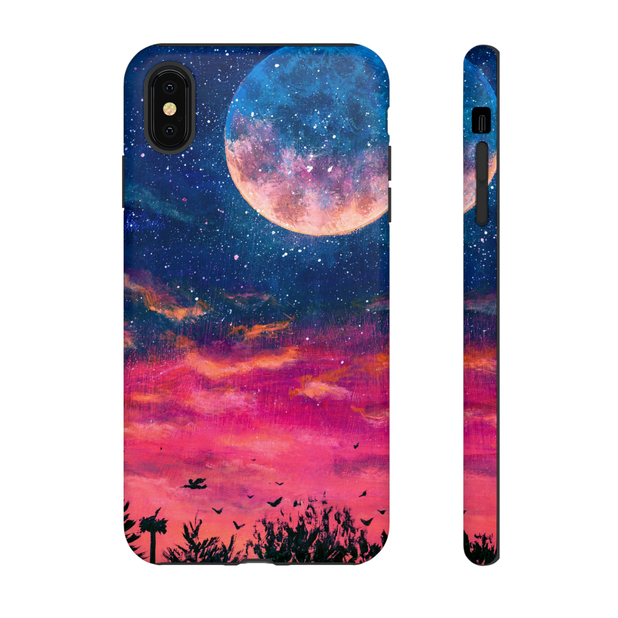 Oil painting - Big Planet - Protective Phone Case