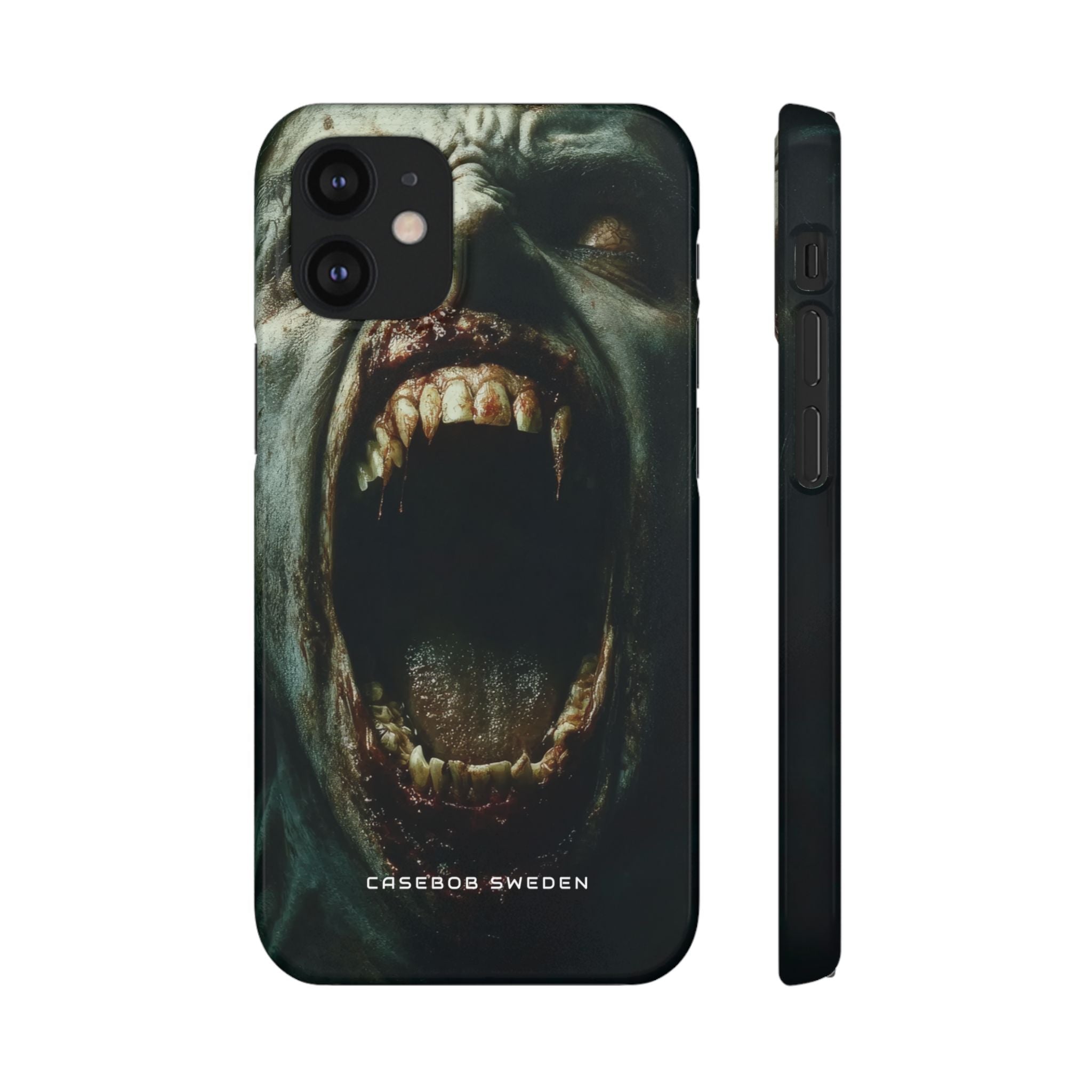 Gothic Wail of Decay iPhone 12 - Slim Phone Case