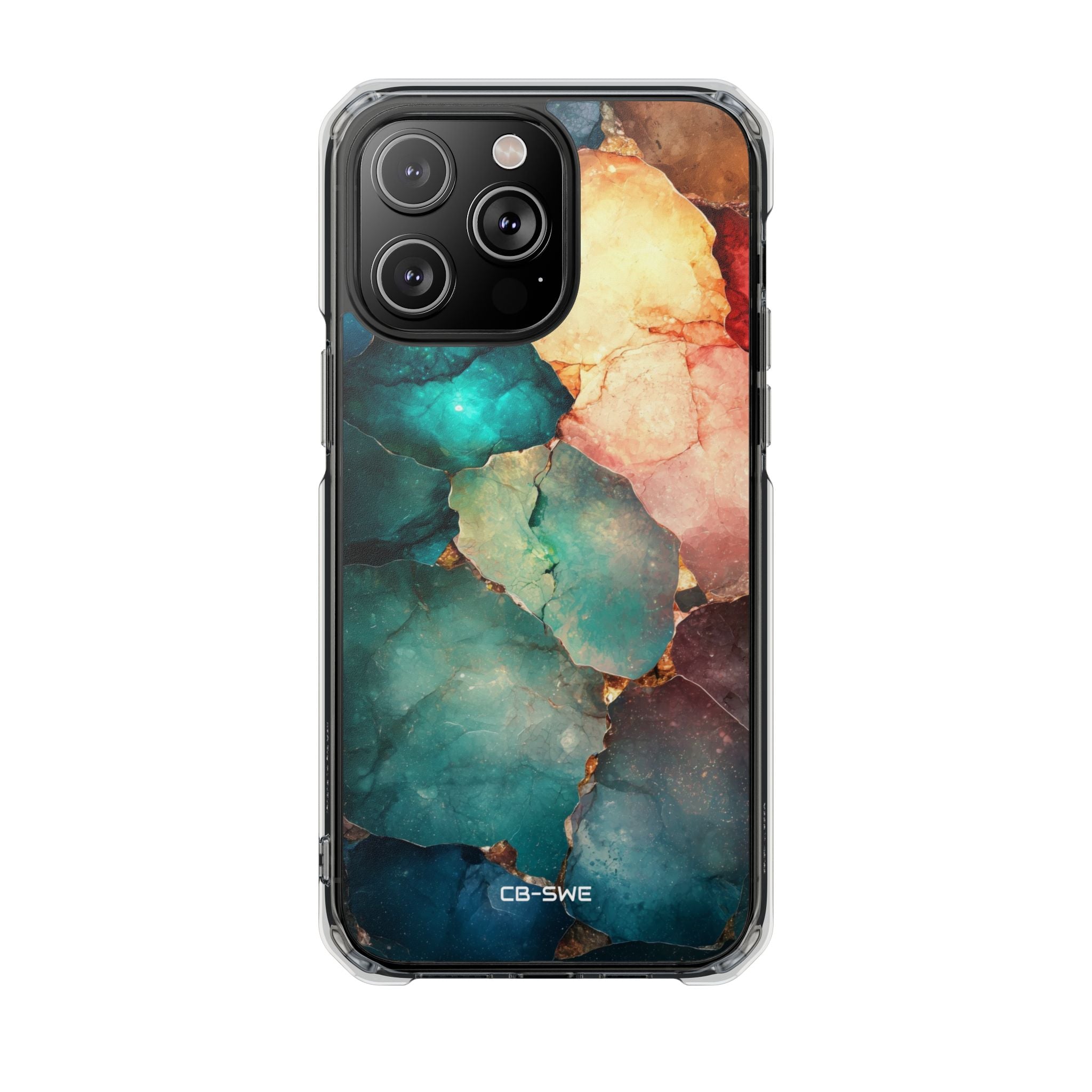 Glowing Stones Emerge iPhone Case - Impact