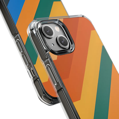 Vibrant Geometric Harmony iPhone Case - Impact