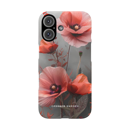 Ethereal Floral Elegance iPhone 16 - Slim Phone Case