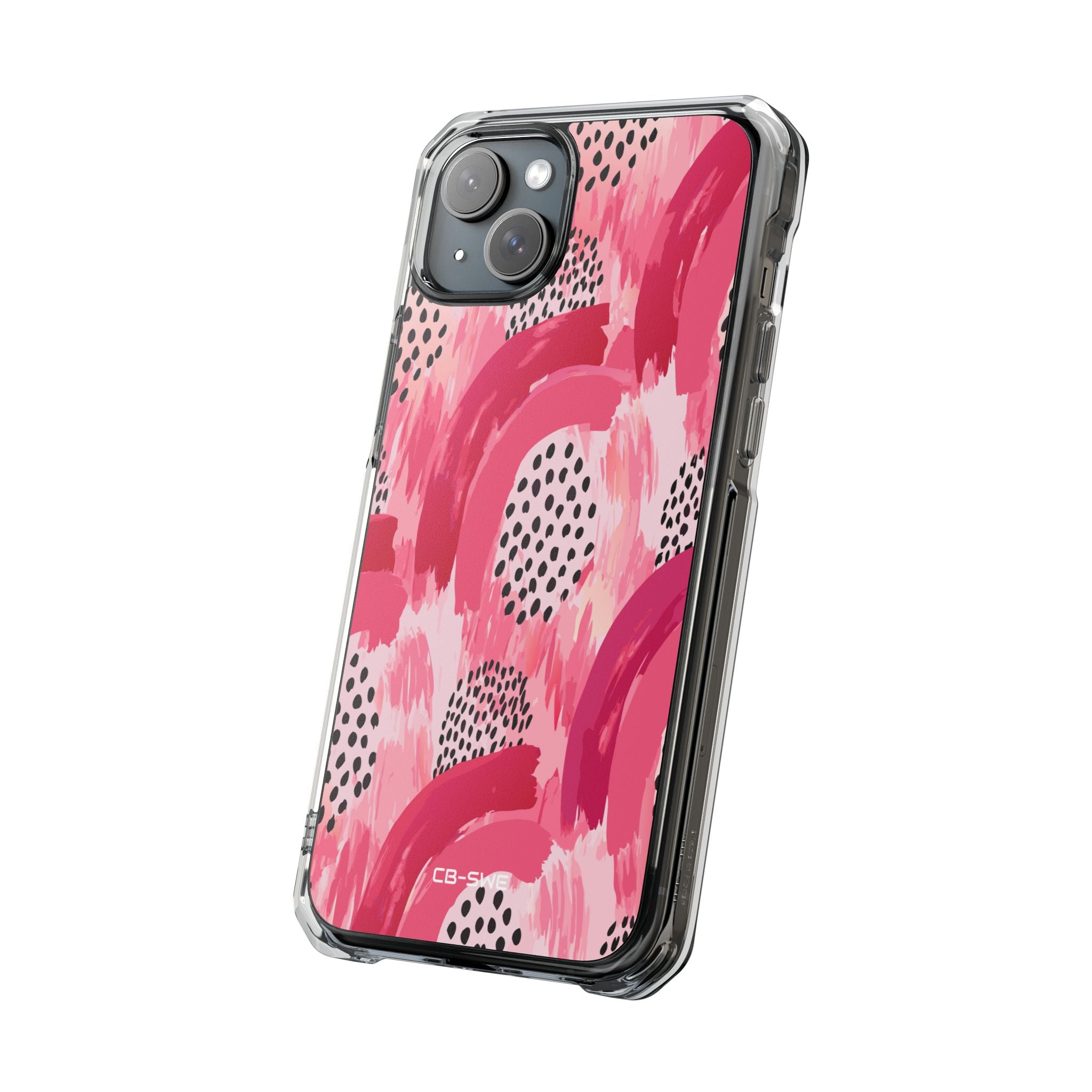 Vibrant Brushwork Dance iPhone Case - Impact