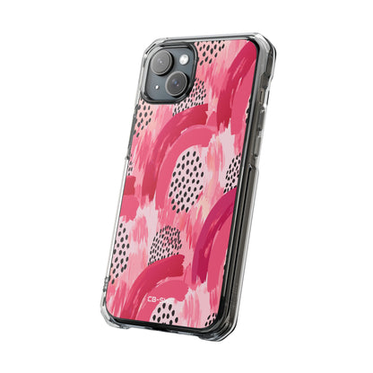 Vibrant Brushwork Dance iPhone Case - Impact
