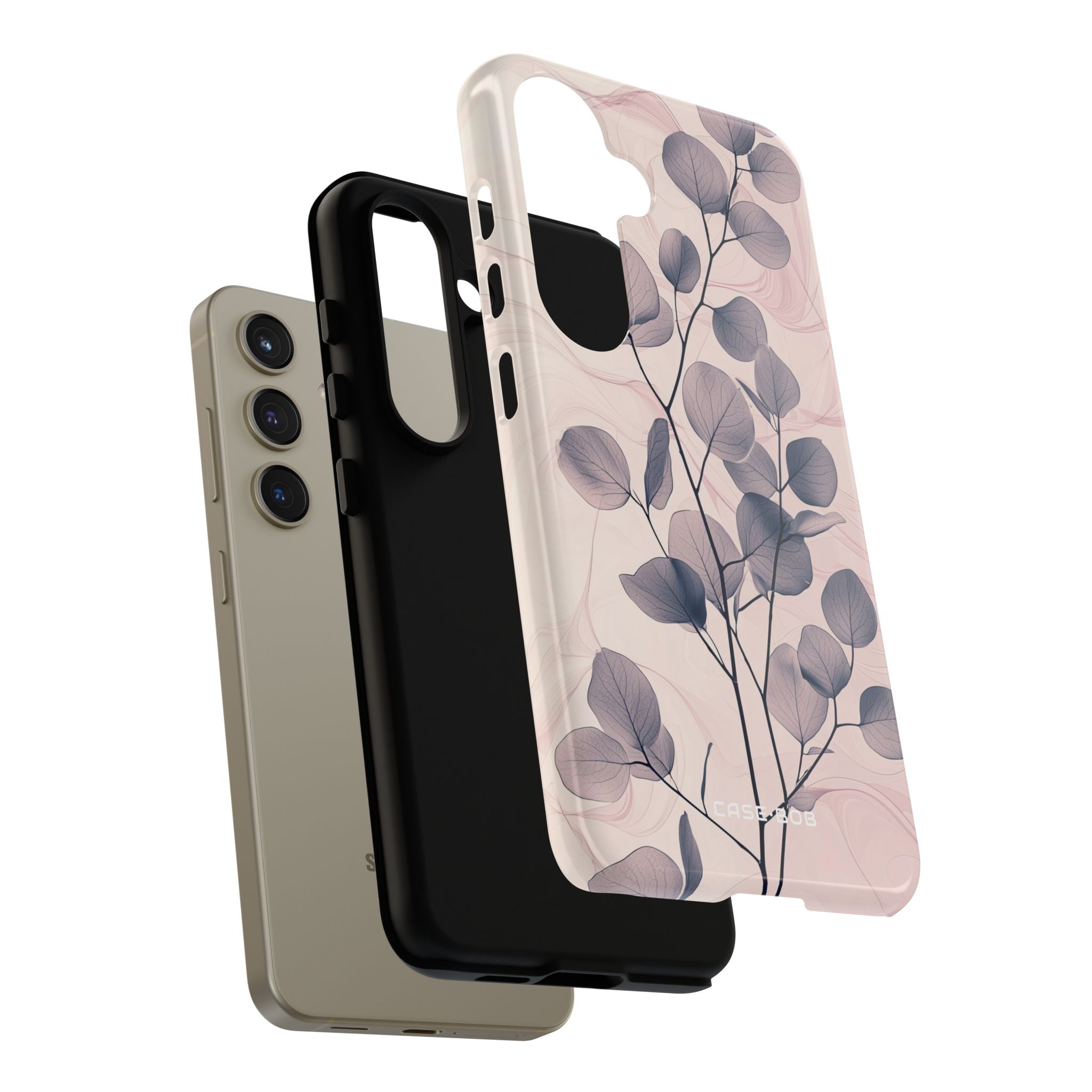 Veined Leaf Whisper Samsung S24 Case - Tough