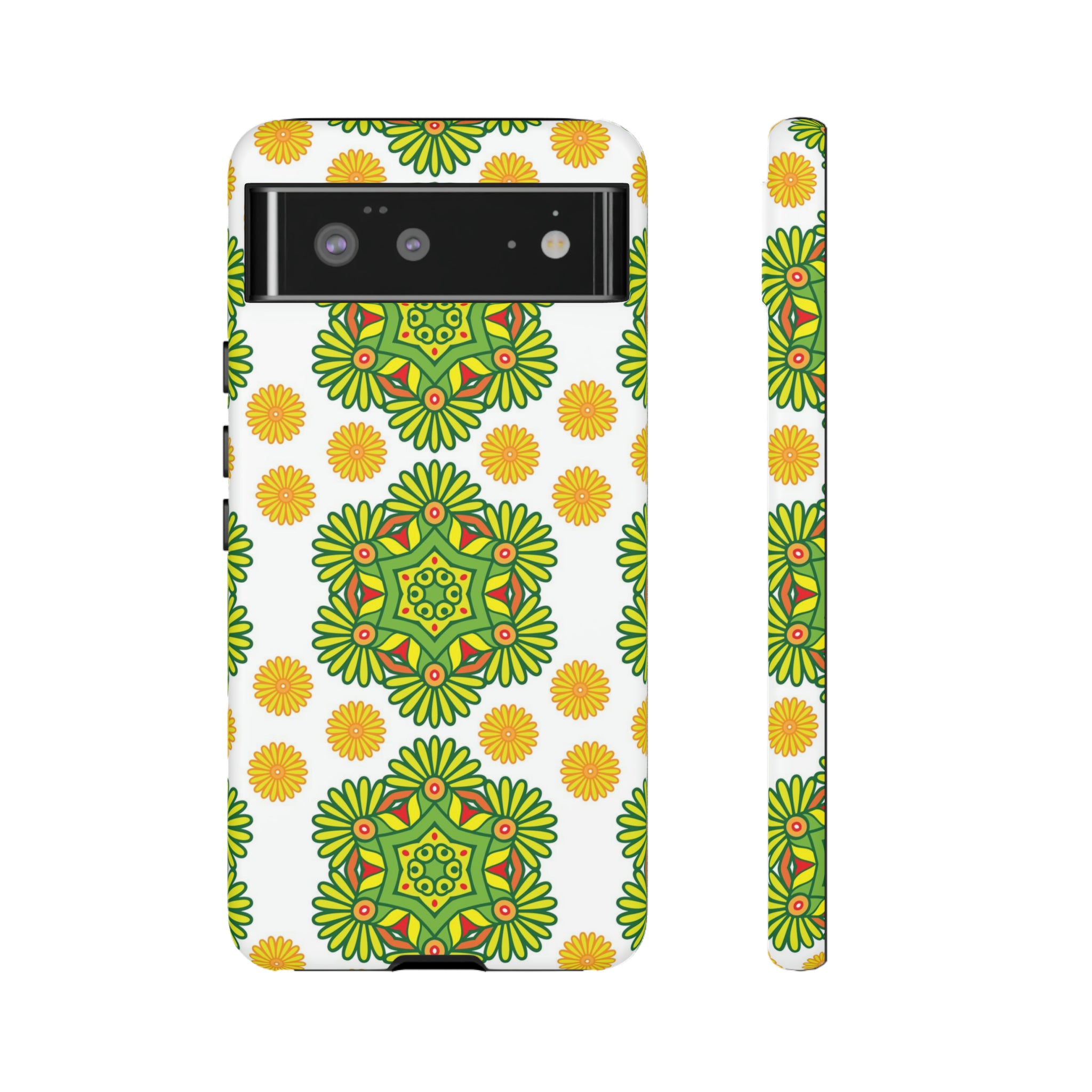 Lime Mandela - Protective Phone Case