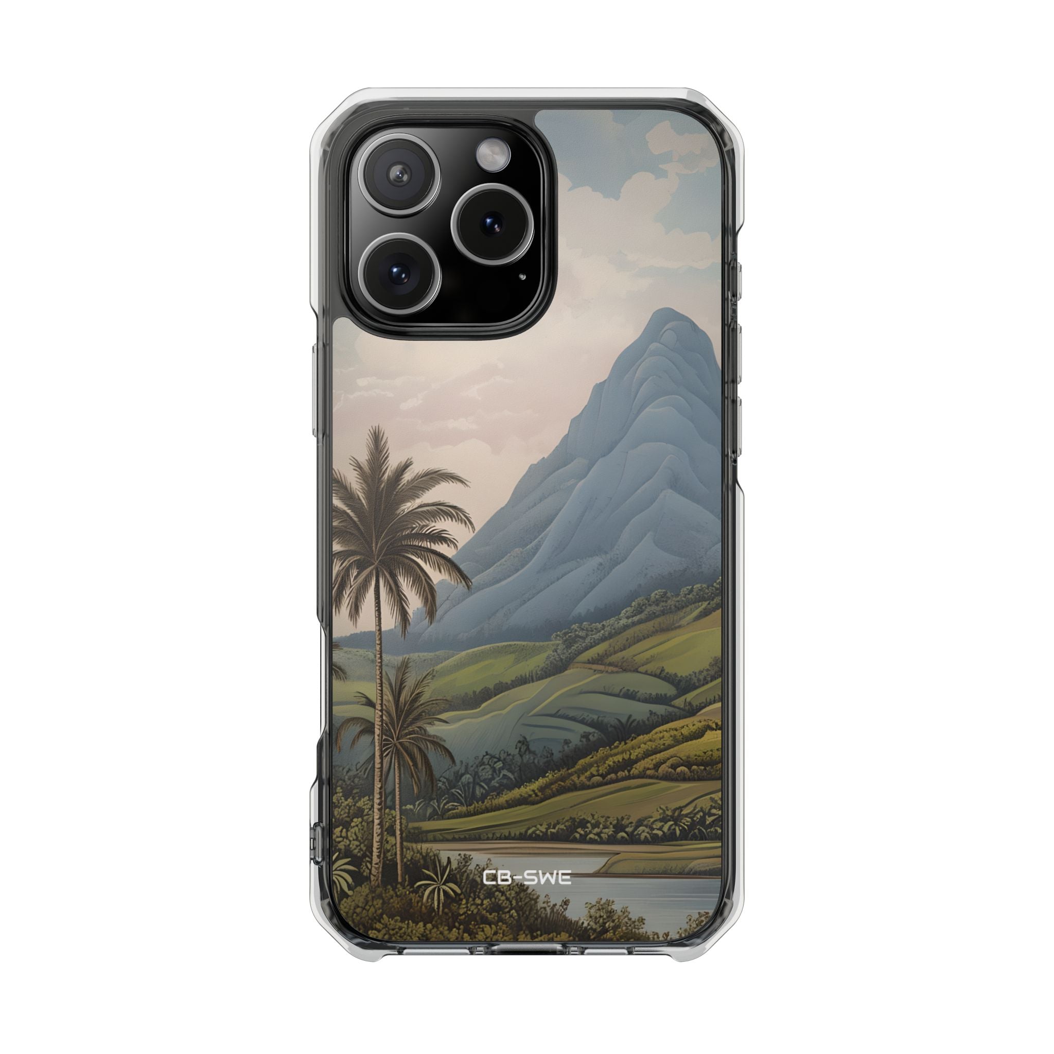 Serene Mountain Oasis iPhone Case - Impact