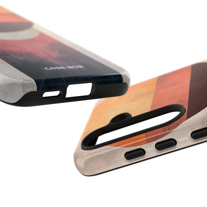 Sunset Orb Samsung S24 Case - Tough