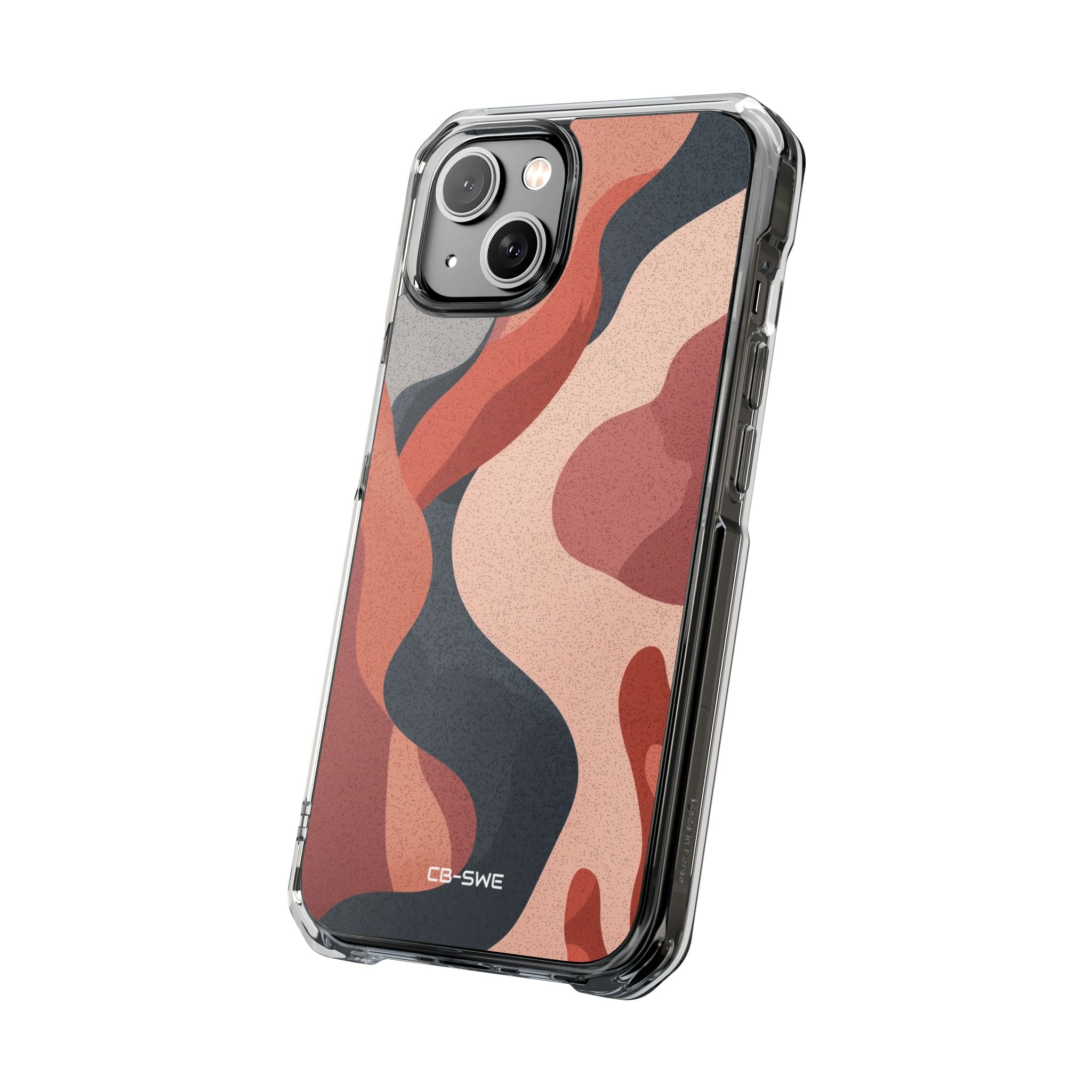 Flowing Earth Tones iPhone Case - Impact