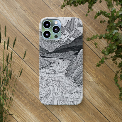 Mountain Tranquility | Biodegradable Phone Case