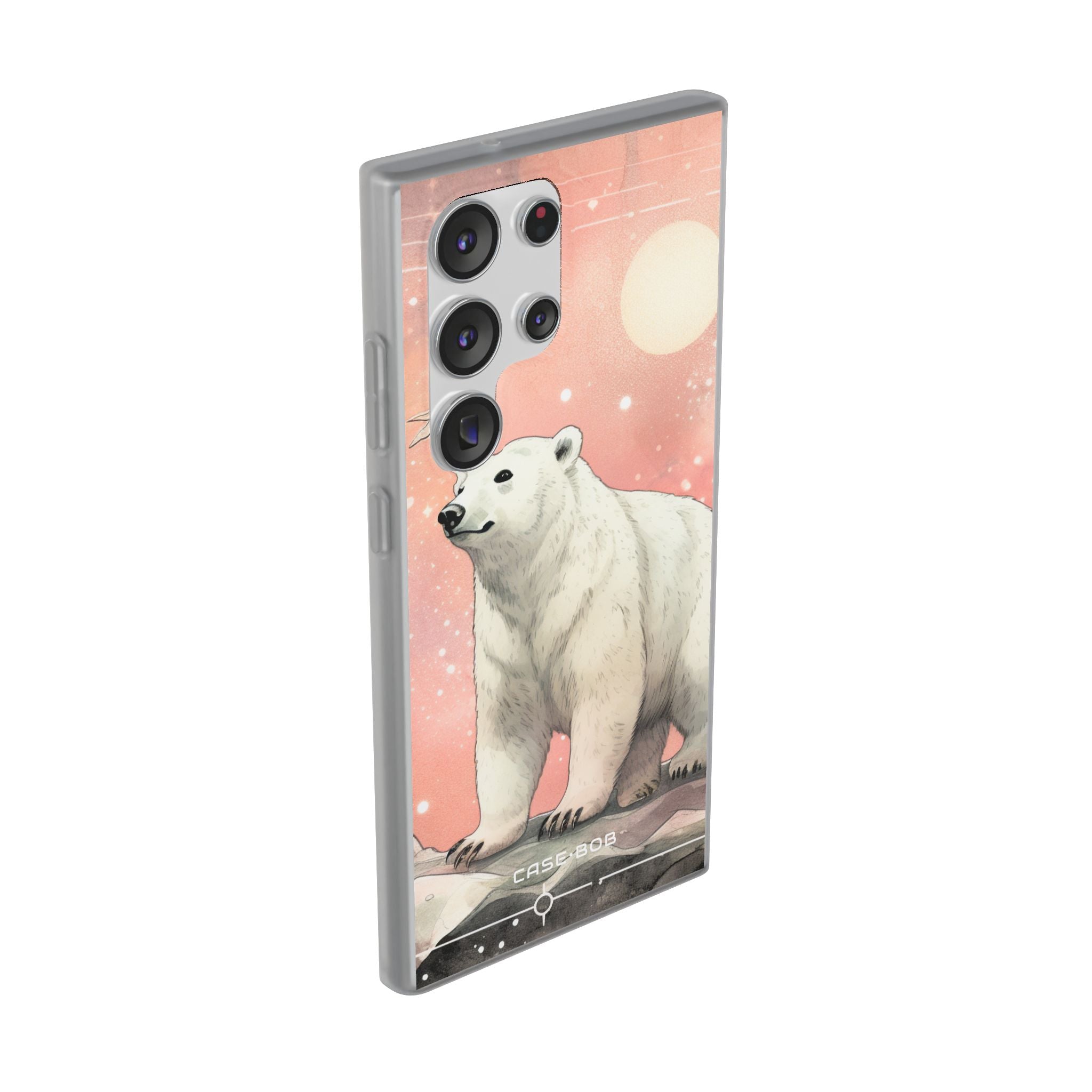 Polar Bear Dream Samsung S23 Ultra Case - Soft