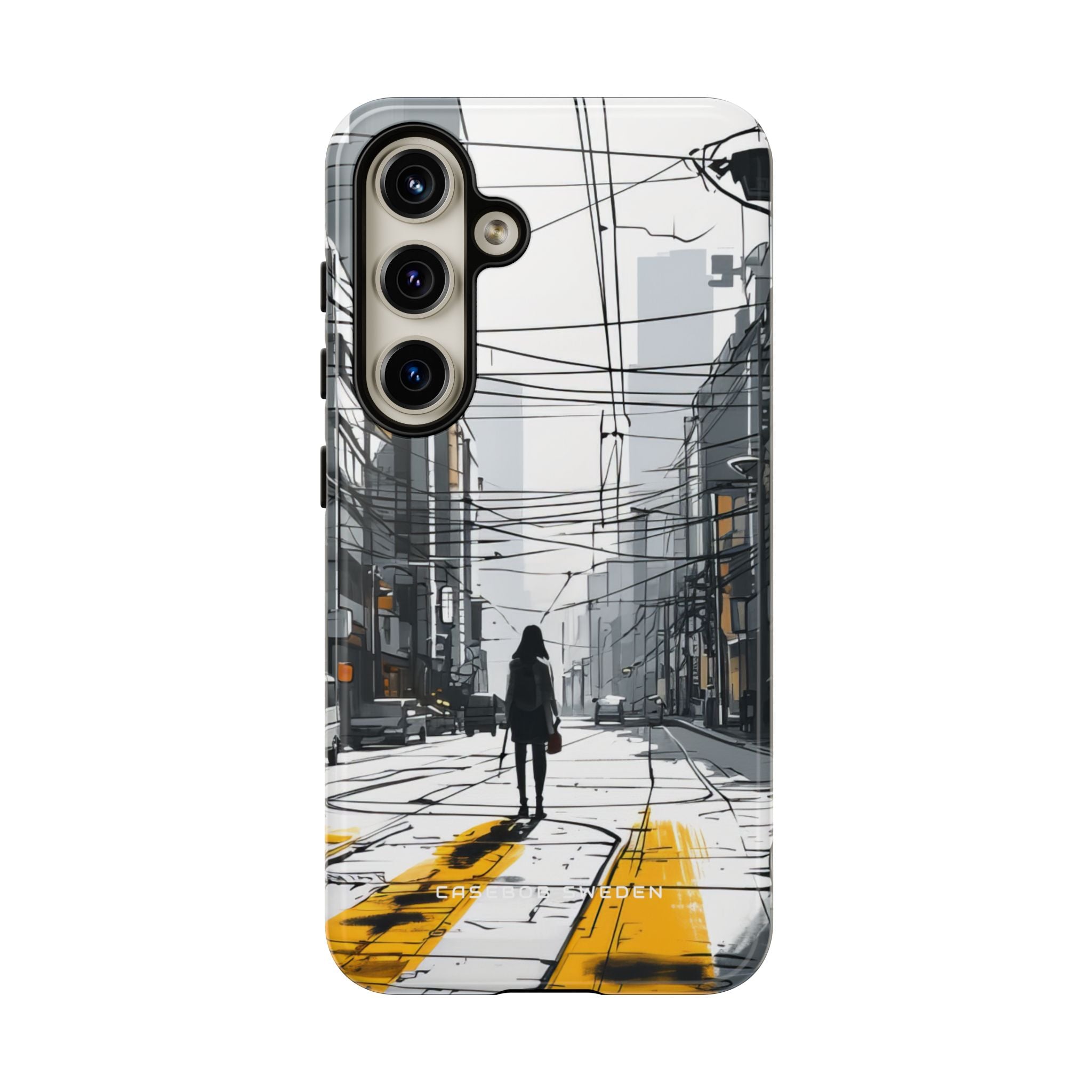 Urban Noir Streetscape Samsung S24 - Tough Phone Case