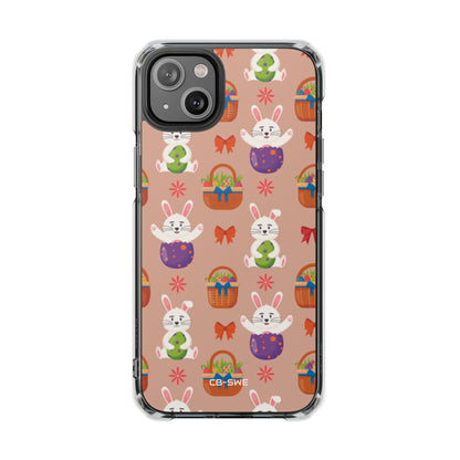 Bunnies Hold Eggs iPhone Case - Impact