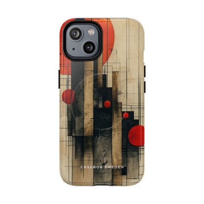 Vintage Geometric Harmony iPhone 14 | Tough+ Phone Case