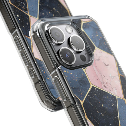 Golden Mosaic iPhone 15 Pro Case - Impact