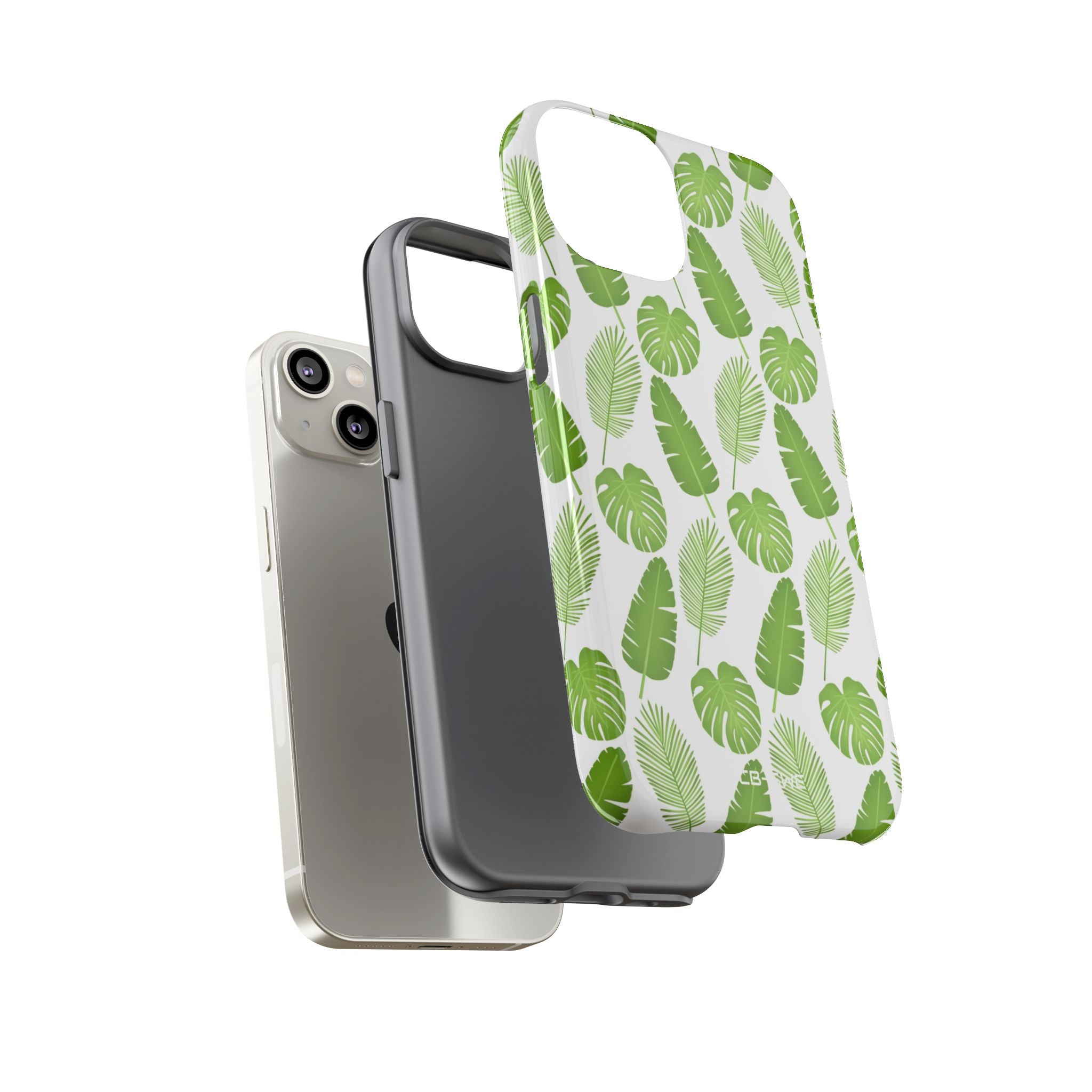 Tropical Leaf Harmony - iPhone Case
