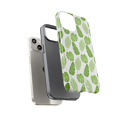 Tropical Leaf Harmony - iPhone Case
