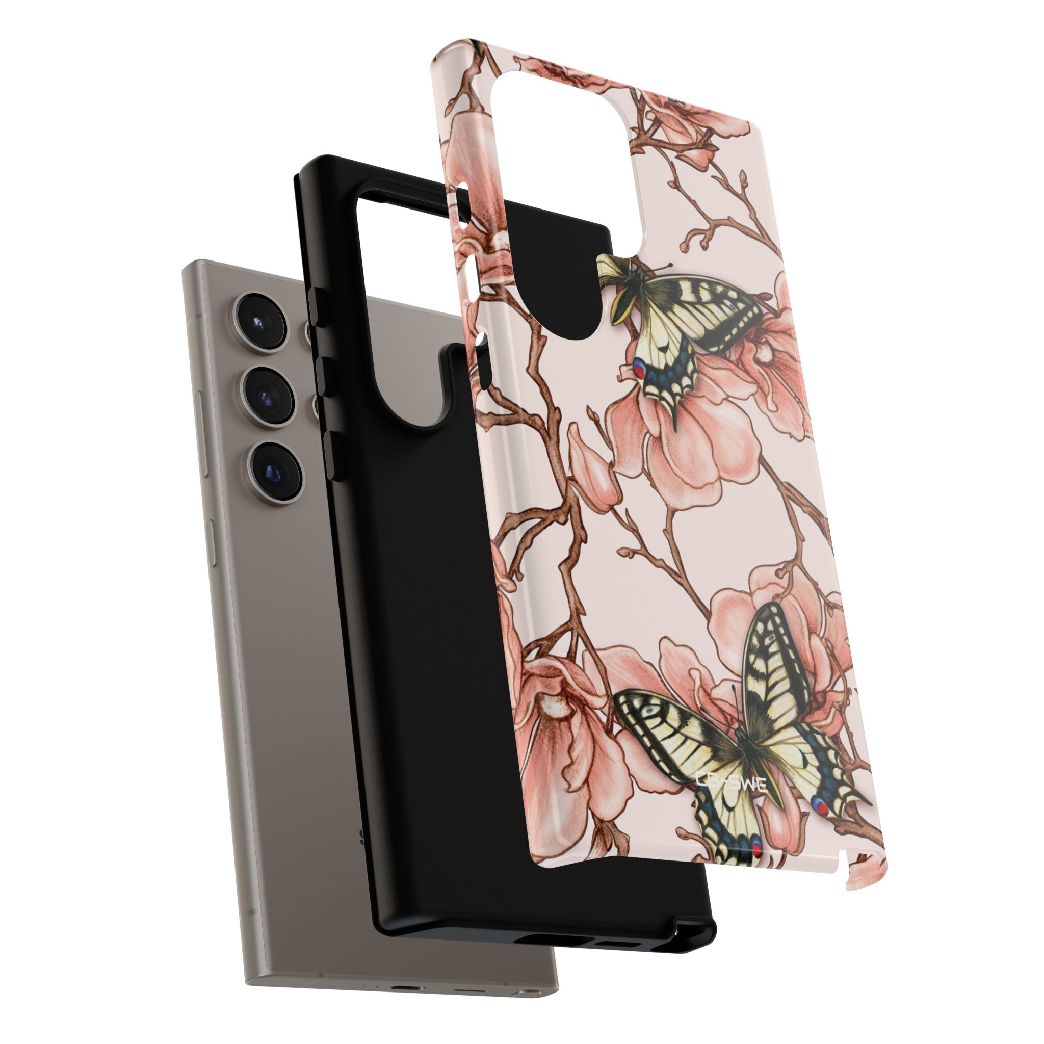 Butterflies and Magnolias Harmony - Samsung Case