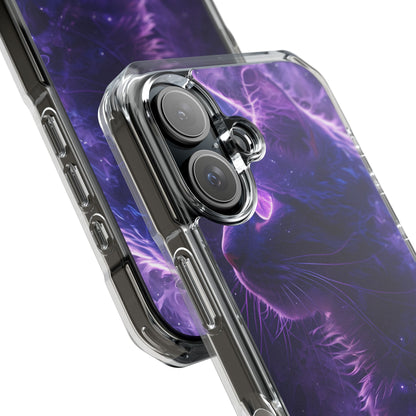 Mystical Starlit Cat iPhone Case - Impact