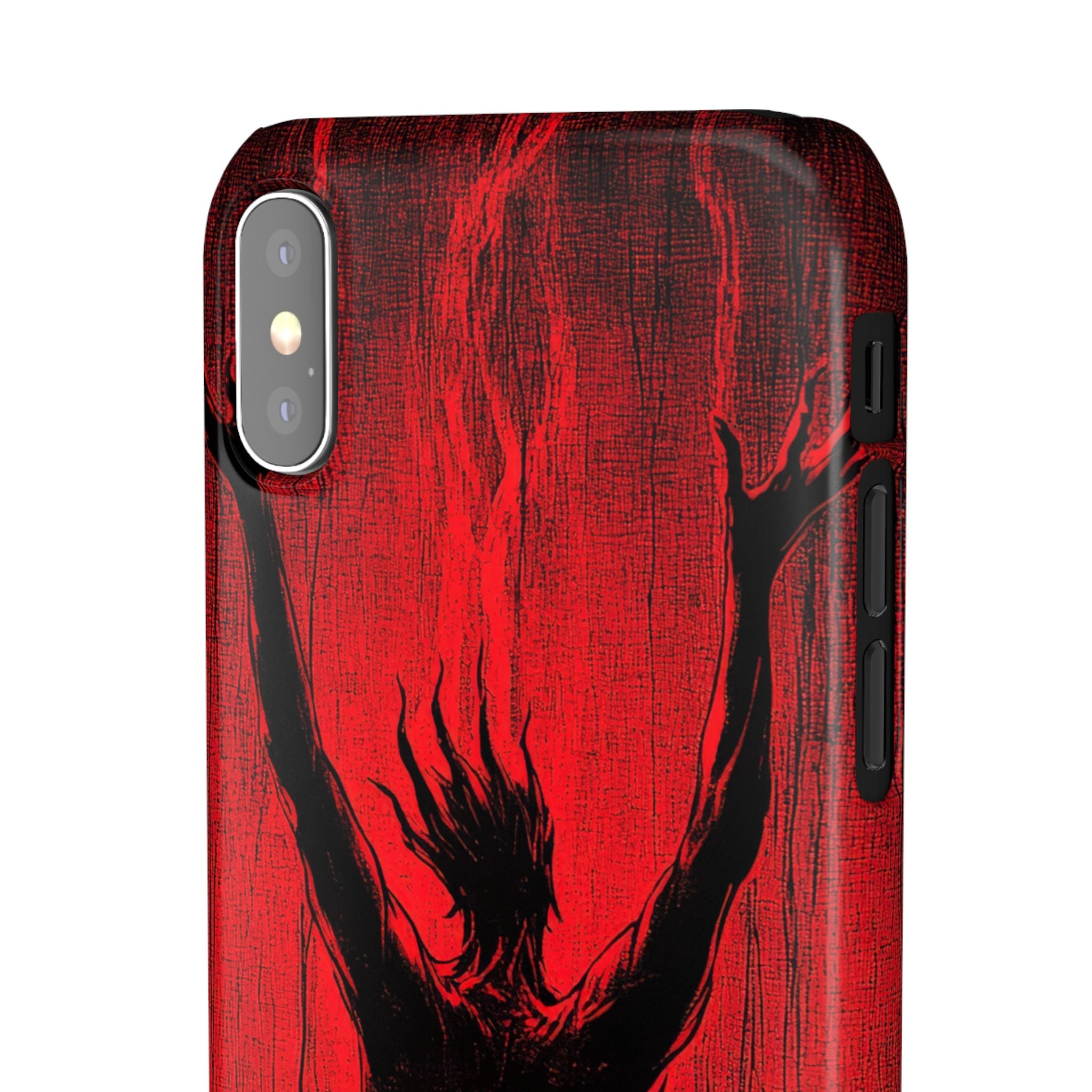 Crimson Despair  iPhone X - Slim Phone Case