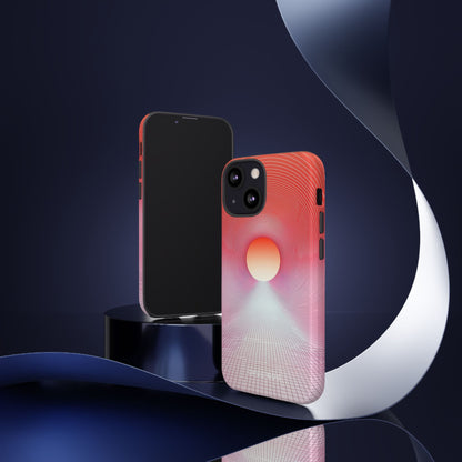 Orange Portal iPhone 13 Mini Case - Tough