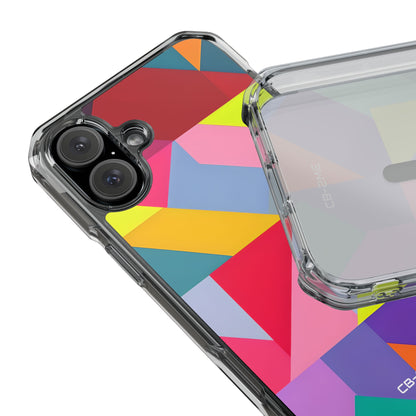 Dynamic Geometric Energy iPhone Case - Impact