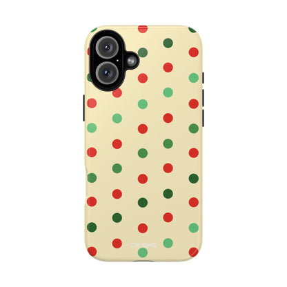 Colorful Dots Dance - iPhone Case