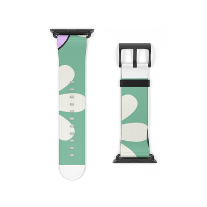 Smiley Daisy Glow - Watch Band
