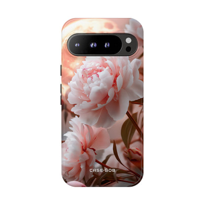 Peony Moonlight Google Pixel 9 Pro XL Case - Tough