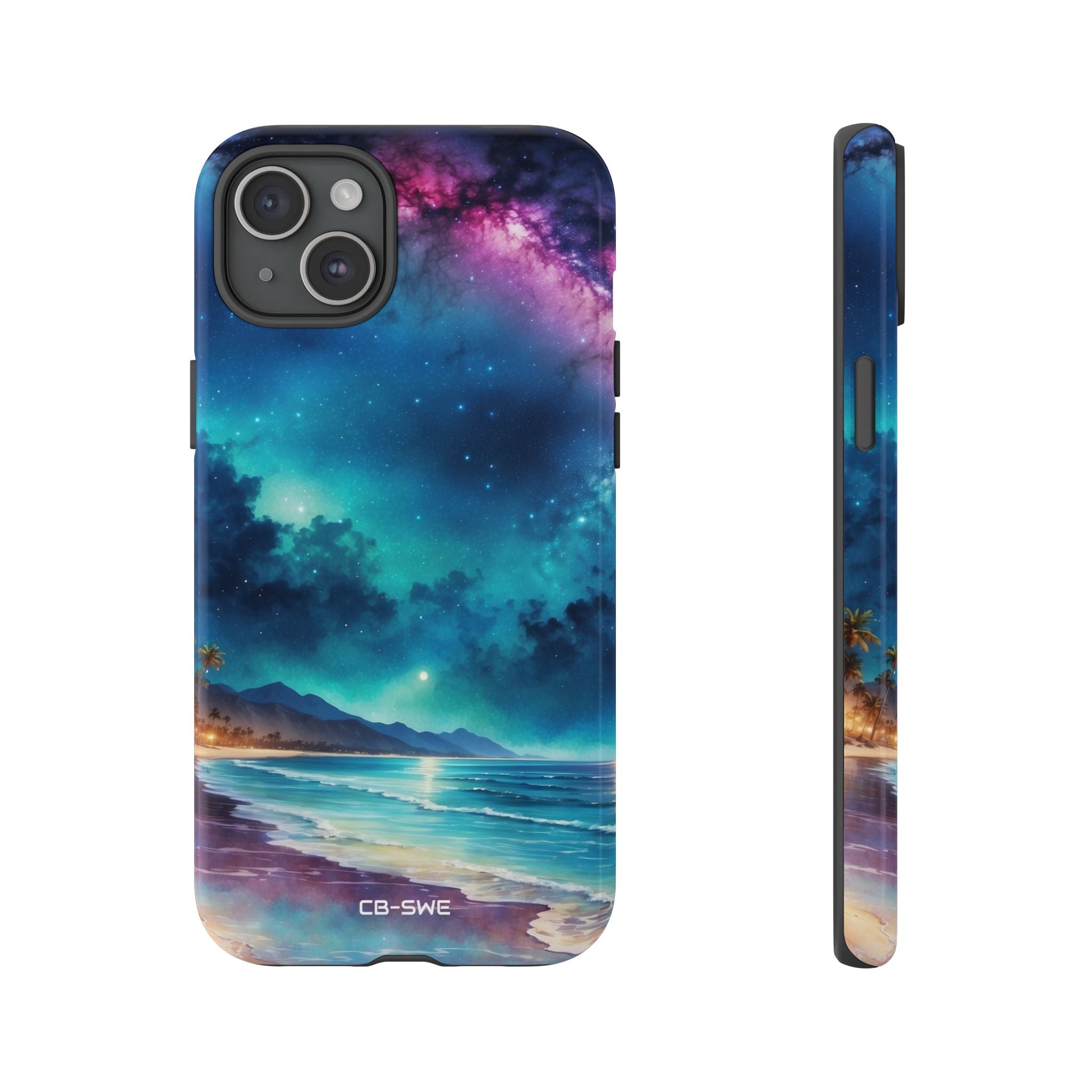 Waves Embrace Stars - iPhone Case