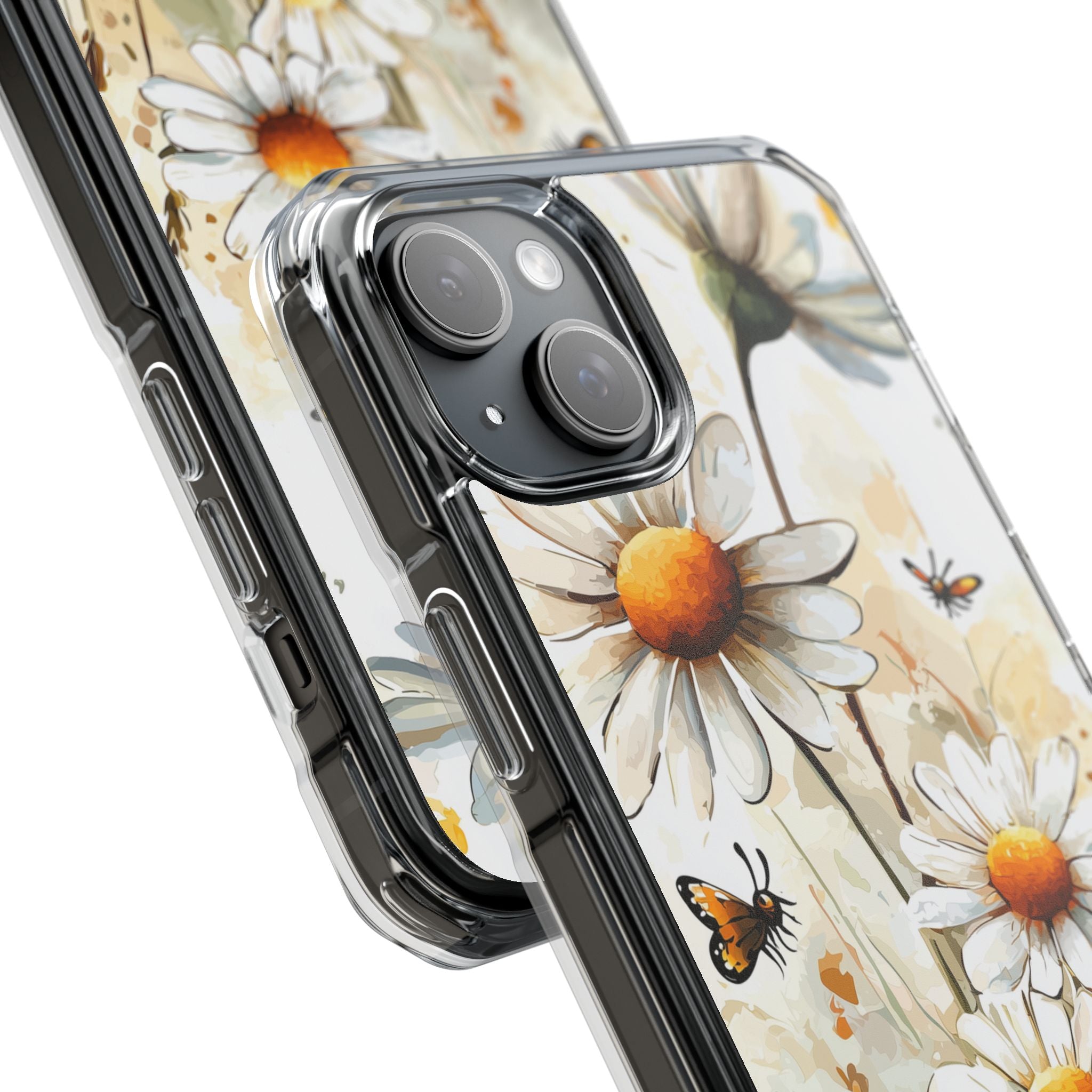 Daisies Dance Light iPhone Case - Impact
