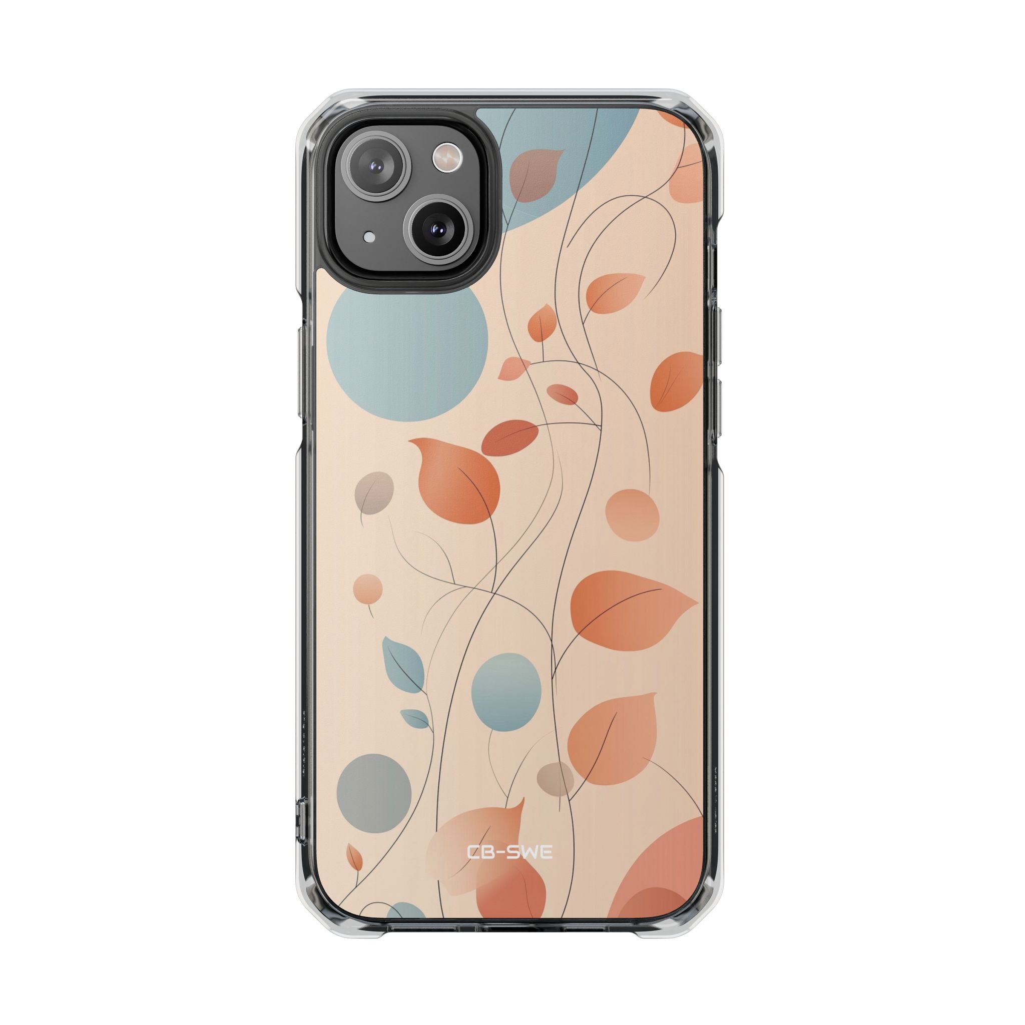 Gentle Leaves Drift iPhone Case - Impact