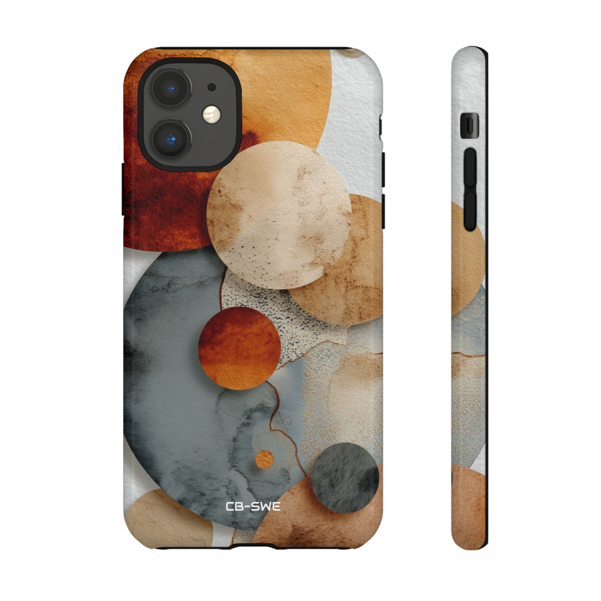 **Circles Embrace Warmth** - iPhone Case
