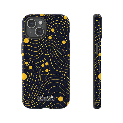 Cosmic Drift Flow iPhone 15 - Tough