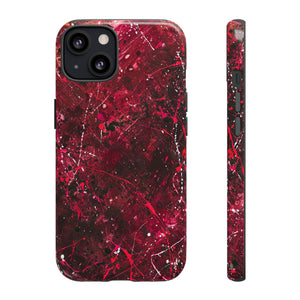 Crimson Splatter Dynamic - Schutzhülle fürs Handy