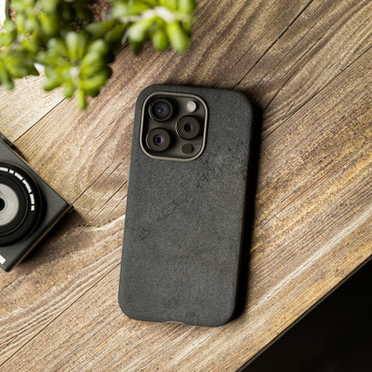 Steel Grey Granite - Protective Phone Case