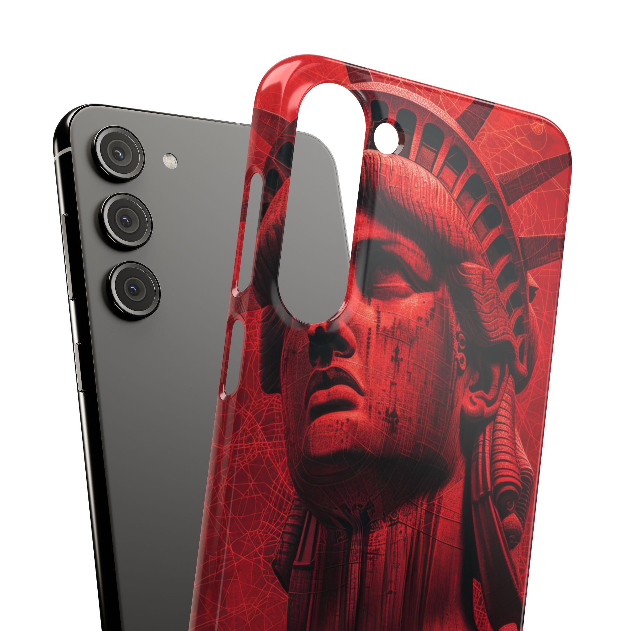 Zen Red Liberty Vision Samsung S23 - Slim Phone Case