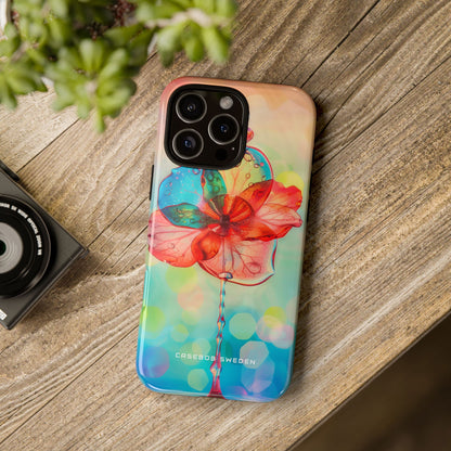 Ethereal Glass Flower iPhone 16 - Tough Phone Case