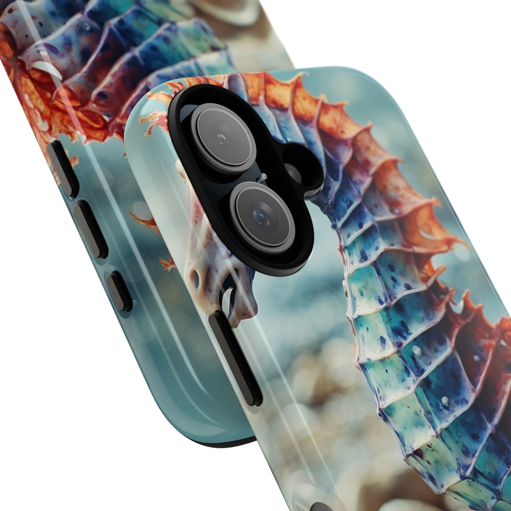 Seahorse Dances Freely - iPhone Case