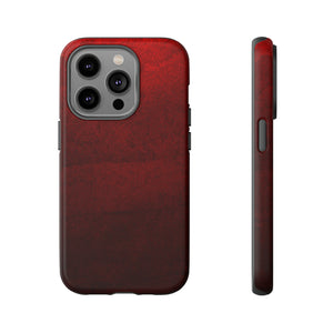 Grunge Red - Protective Phone Case