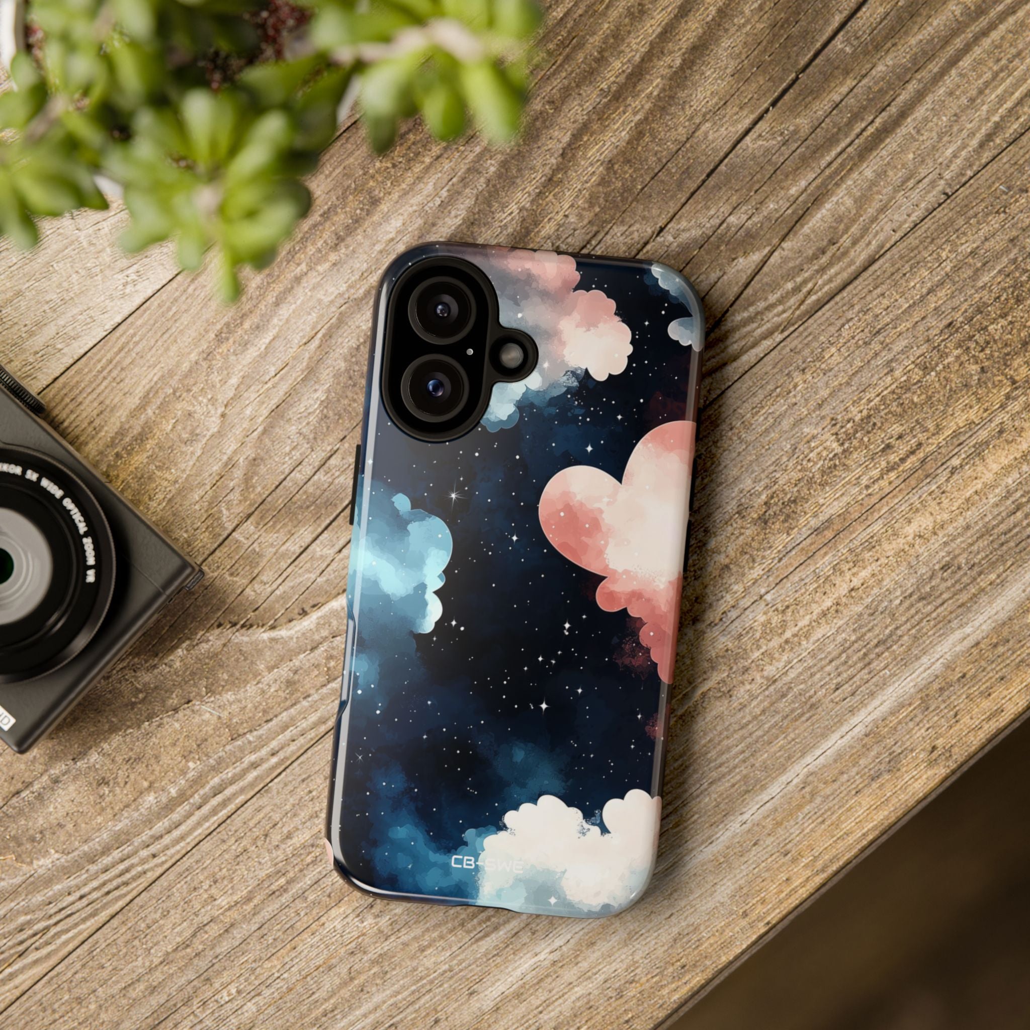 Hearts Float Dreamily - iPhone Case