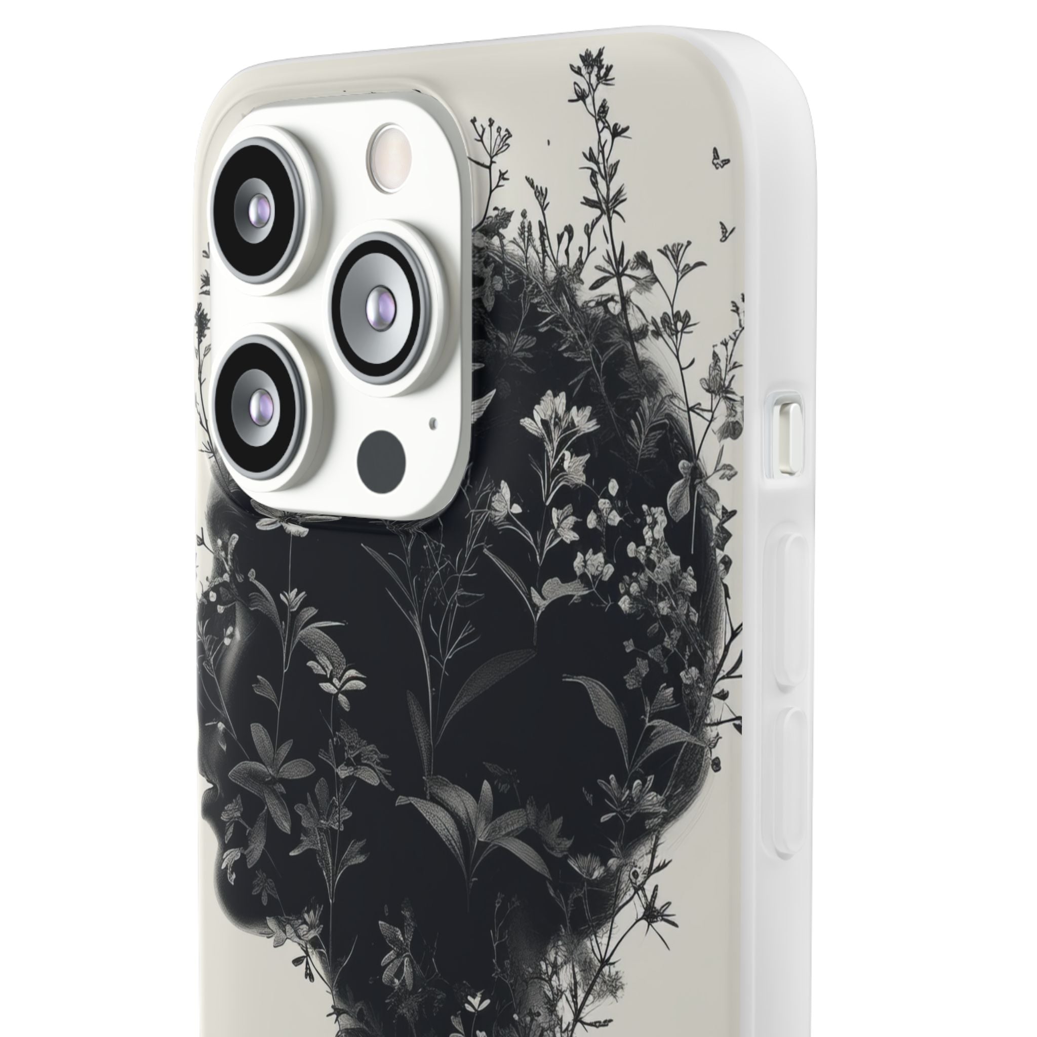 Botanical Silhouette Essence | Flexible Phone Case for iPhone