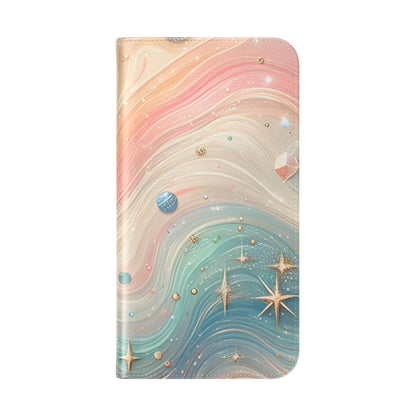 Celestial Waves - iPhone 16 Plus Case - Wallet